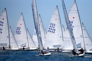 Stars working upwind in San Diego. Photo courtesy of Bob Grieser and Outside Images.
