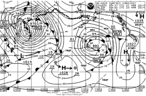 Surface Forecast 1700 hrs