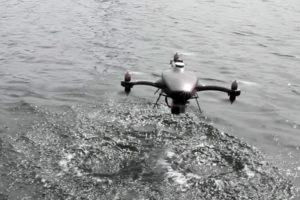 Drone over water 3