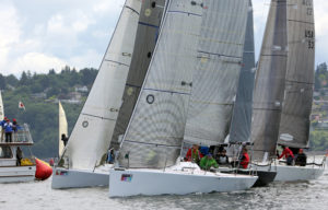 One of the Farr 30 starts at last year's NOOD regatta.