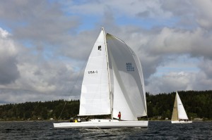 The new Perry-designed Francis Lee has won her cruiser/racer class in both Tri Island races so far.