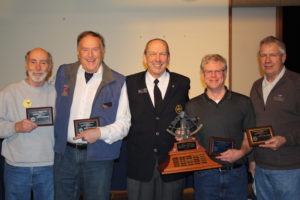 Mike Henry, Chuck Silvernail, Commodore Norton, John Burwell and Rob Bruins.