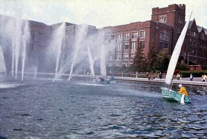 Frosh Pond Sailing at the UW