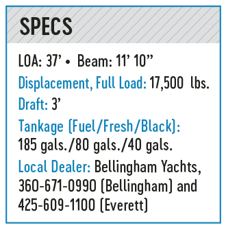 Back Cove 32 Specifications