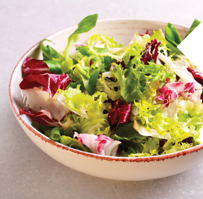 Salad of Radicchio with a Dijon Vinaigrette