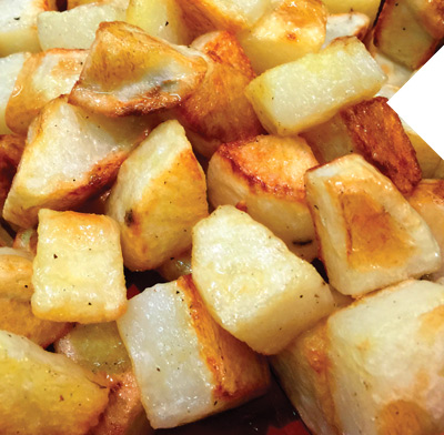 Roasted Potatoes Italian style 