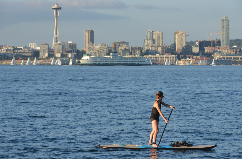 SUP in Seattle