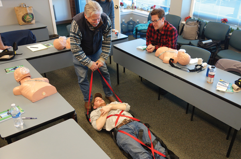 First Aid Class at Gig Harbor BoatShop