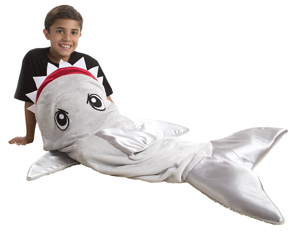 “Snuggie Shark Tail Blanket