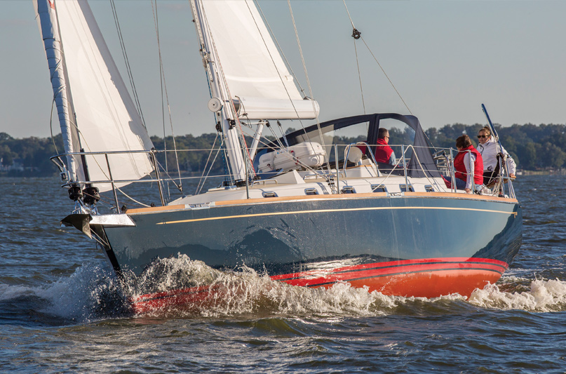 Tartan 395 sailboat