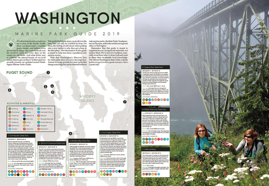 Washington Marine Parks Guide 2019