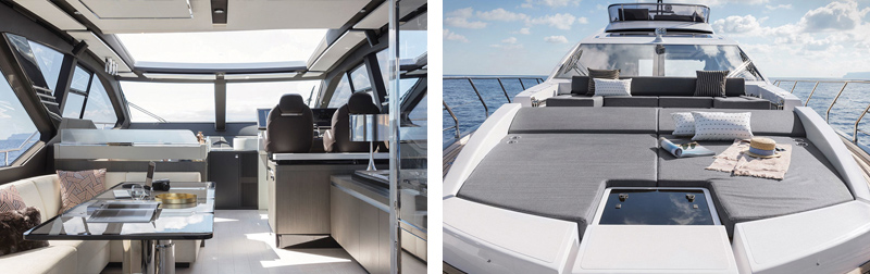 Azimut S7 Interior and Deck