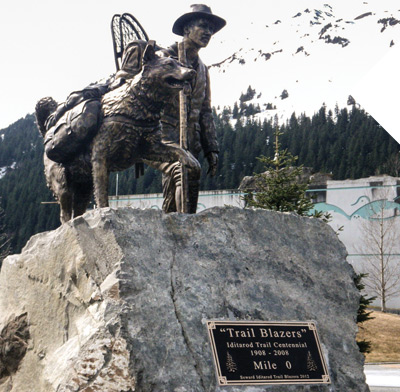 Iditarod Trailblazers Statue