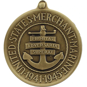 WWII USMM Victory medal