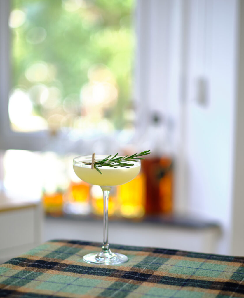 Rosemary-Kissed Whisky Cocktail